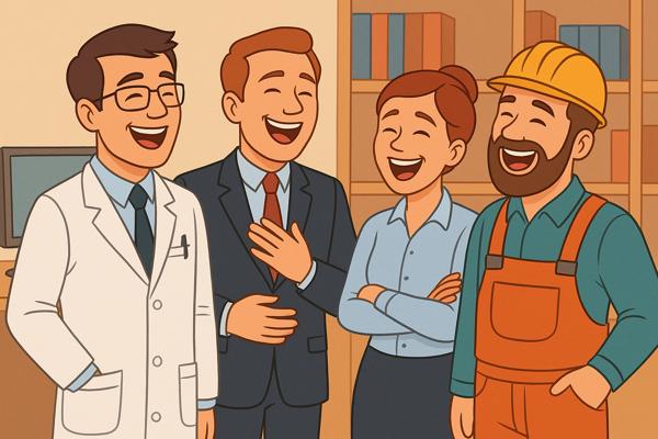 Профессиональные анекдоты: рабочие будни через смех. Платформа OR-TV.ru как пространство современного юмора