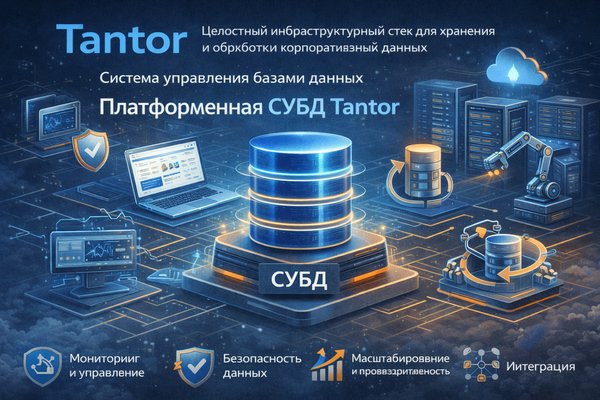 СУБД отечественного производства: Tantor как целостный инфраструктурный стек для хранения и обработки корпоративных данных