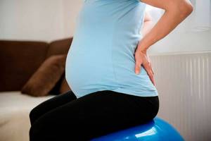 Болит поясница при беременности: причины, лечение, профилактика