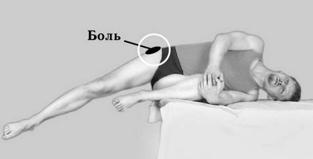 Боль в тазобедренном суставе лежа на боку ночью: причины